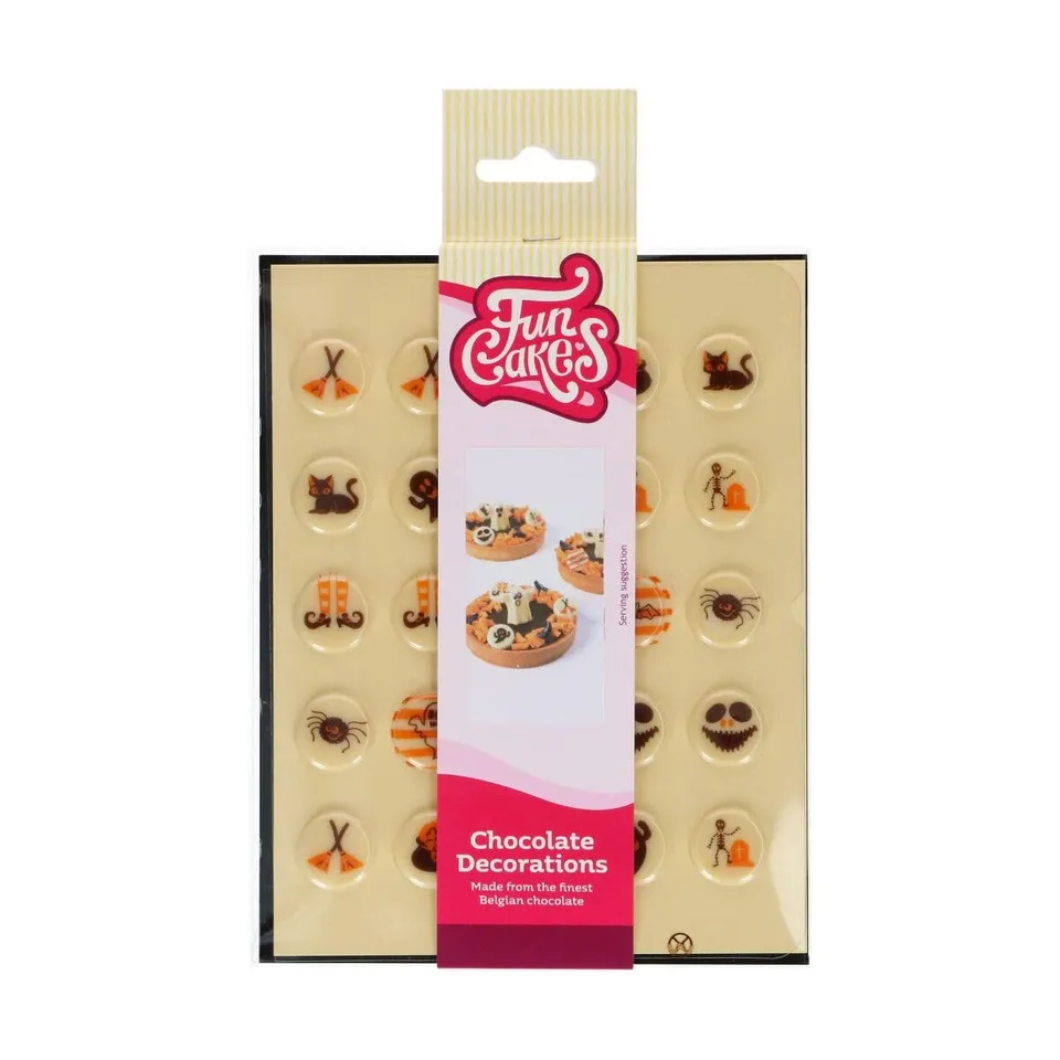 funcakes-chocolate-decorations-schokofiguren-halloween-25-st-ck image 1