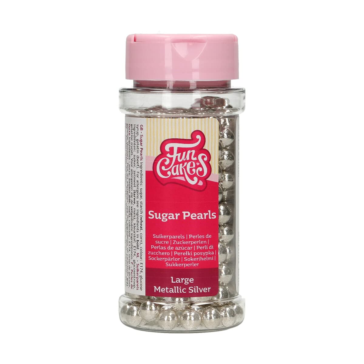 funcakes-sugar-pearls-metallic-gr-n-zuckerperlen-80-g image 7