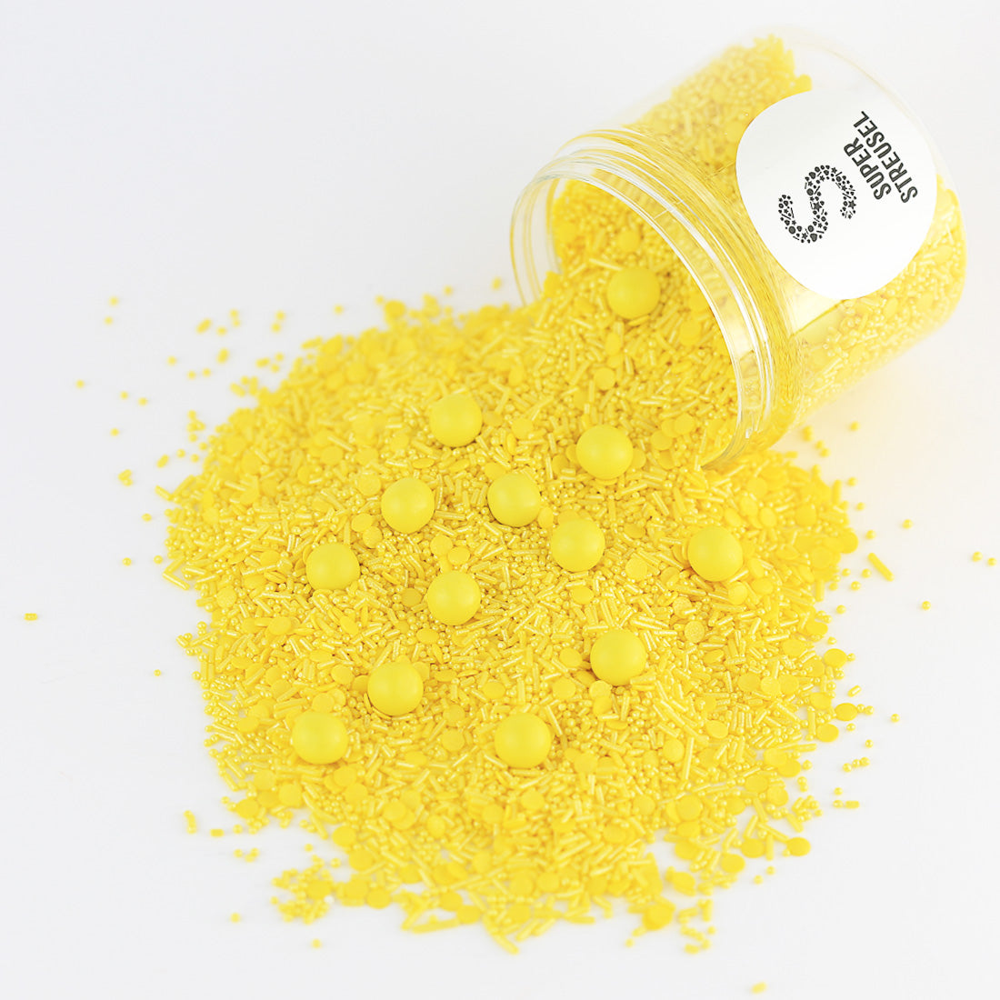 super-streusel-gelbe-super-streusel-streuselmix-einfarbig-gelb image 3