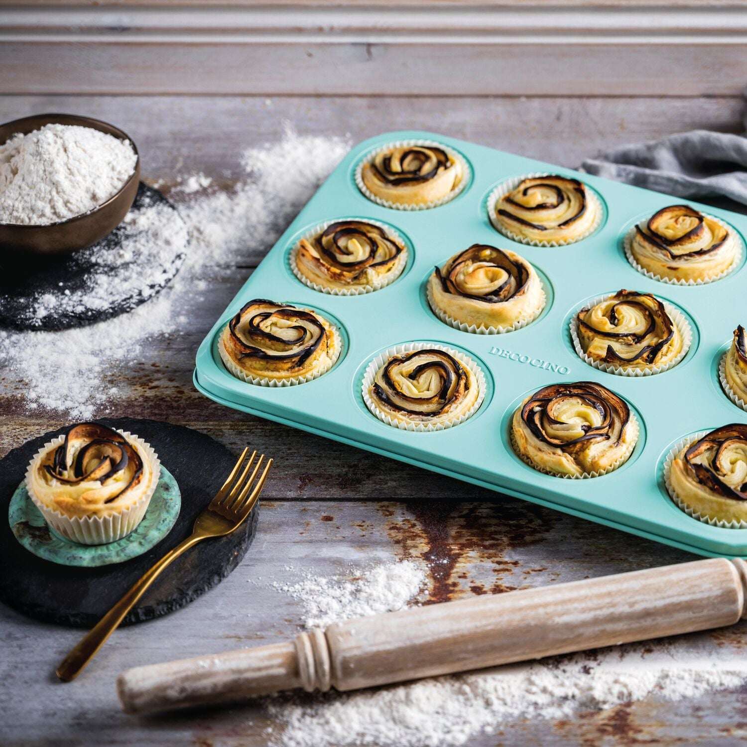 decocino-muffin-backform-mint-edition-12fach image 4