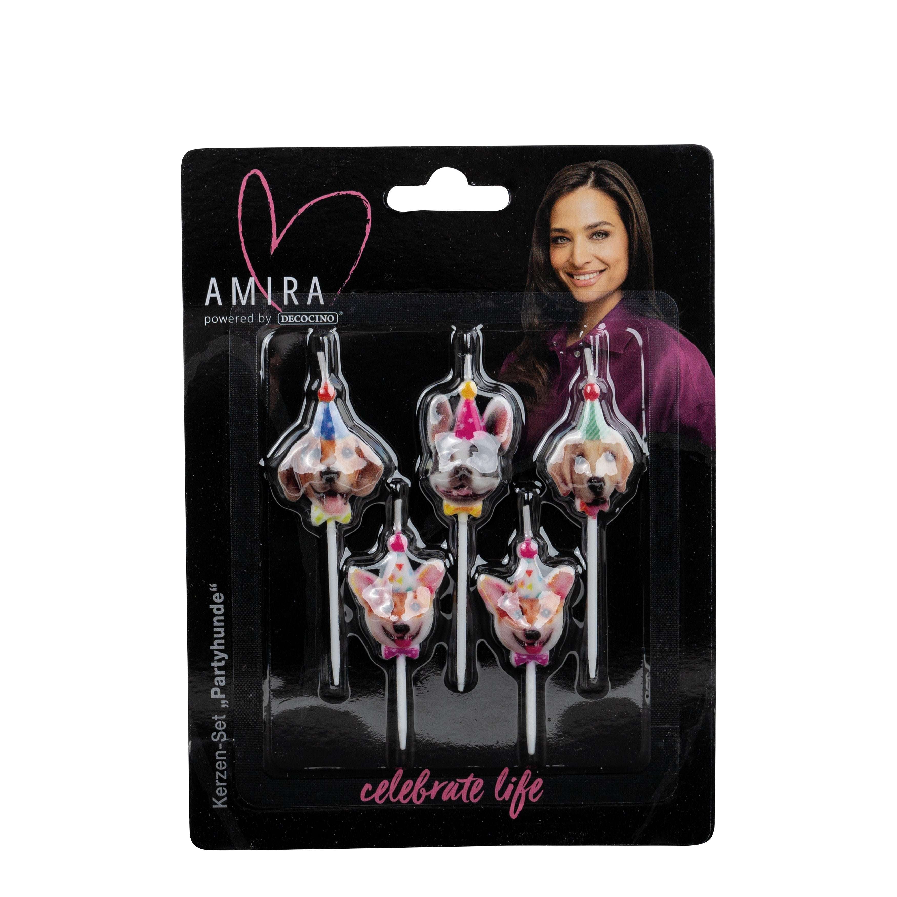 decocino-kerzen-set-partyhunde-5-tlg-by-amira image 1