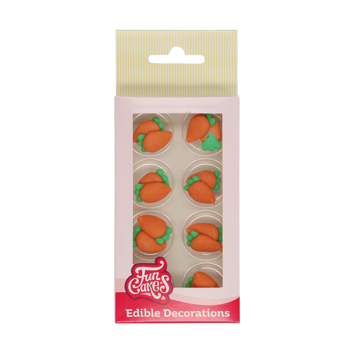funcakes-sugar-decorations-carreds-karotten-16-st-ck image 1