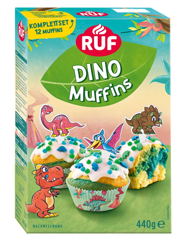 ruf-dino-muffins-backmischung-kids-komplettset image 1
