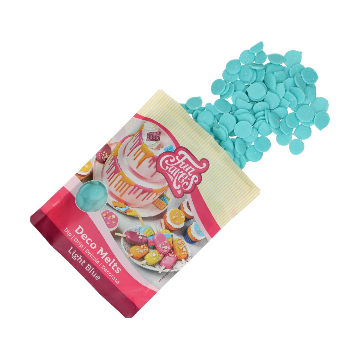 funcakes-deco-melts-hellblau-schmelzdrops-zum-dekorieren-250-g image 3
