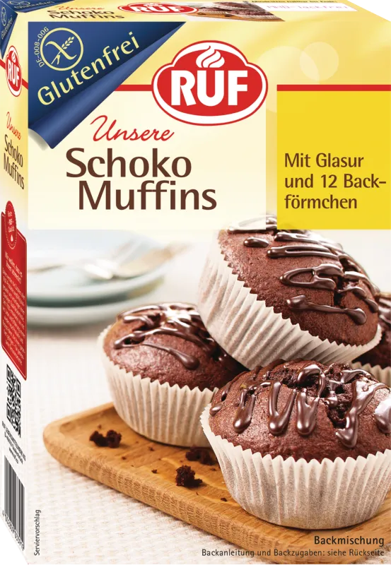 ruf-schoko-muffins-glutenfrei-backmischung image 1