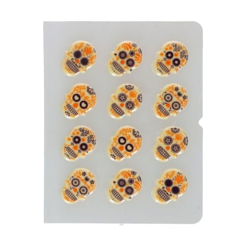 funcakes-chocolate-decorations-day-of-the-dead-schokofiguren-totenkopf-12-st-ck image 4