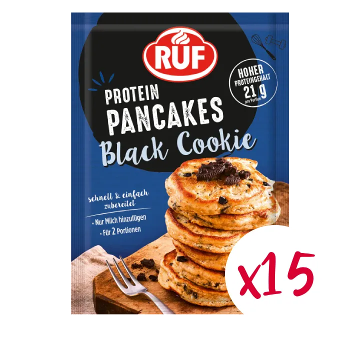 ruf-protein-pancakes-black-cookies-15-st-ck-monats-vorrat image 1