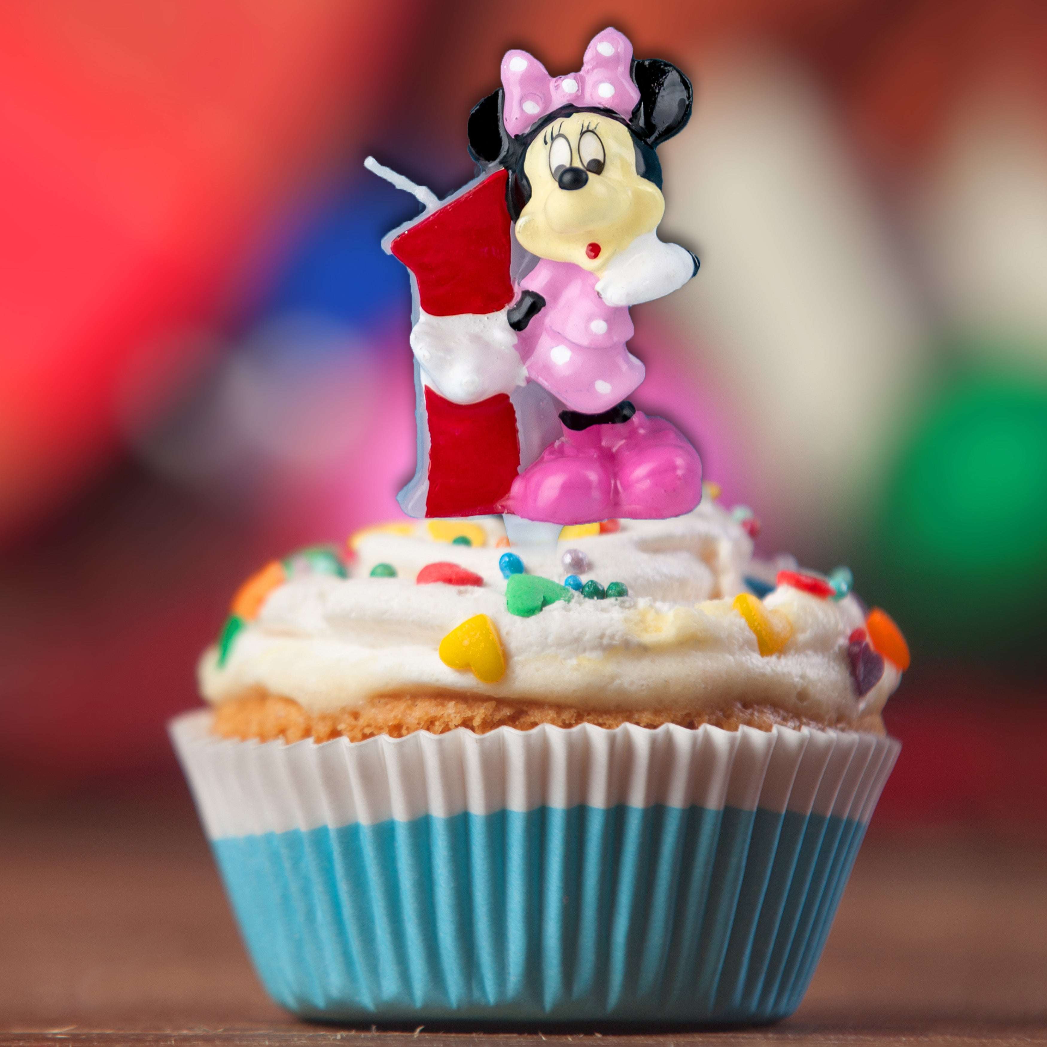 decocino-minnie-maus-zahlenkerze-1-3d-geburtstagskerze-1-st-ck image 2
