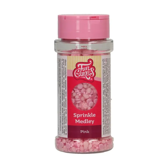 funcakes-sprinkle-medley-zuckerstreusel-pink-70-g image 1