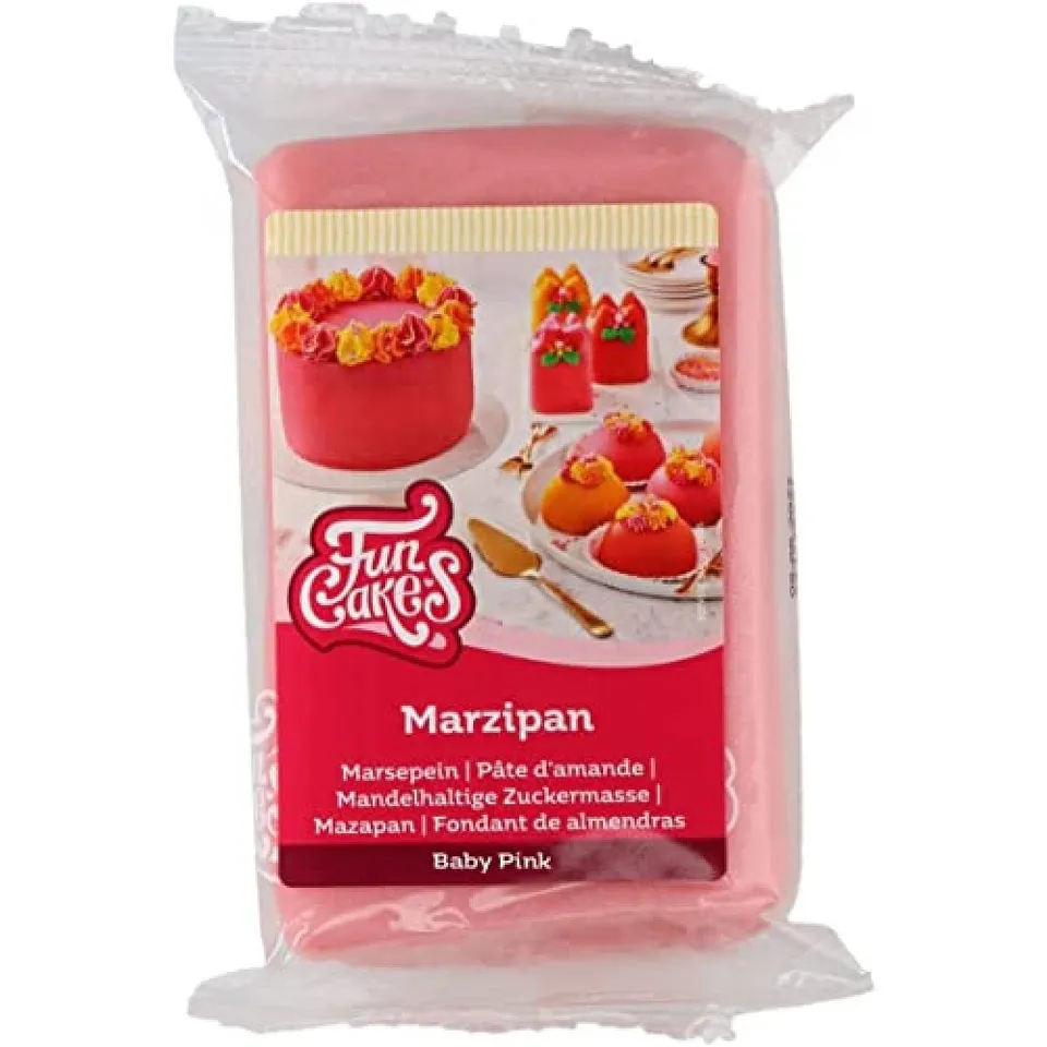funcakes-marzipan-baby-pink-250-g image 1