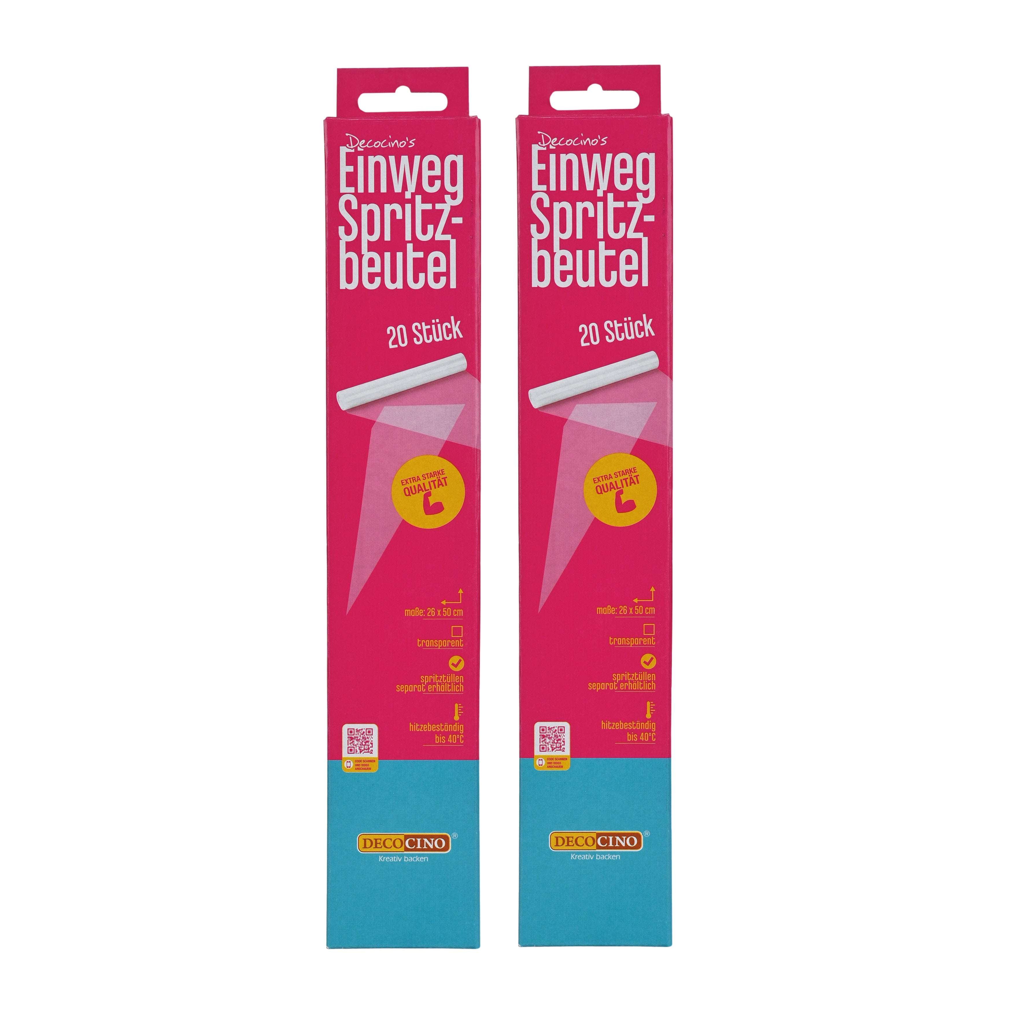 decocino-einwegspritzbeutel-sparset-2x-20-st-ck-transparent image 1
