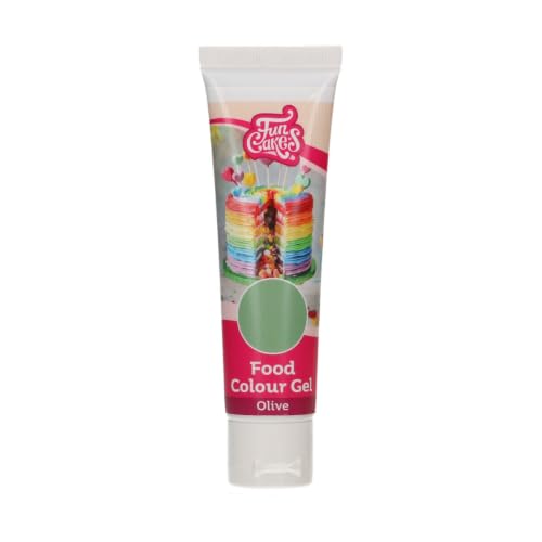 funcakes-food-colour-gel-lebensmittelfarbe-olive-30-g image 8