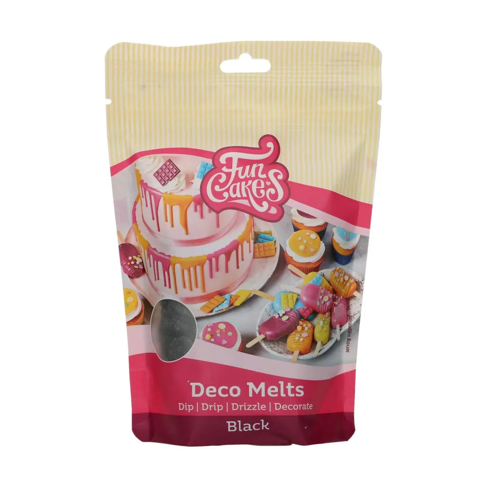 funcakes-deco-melts-schwarz-250-g image 1