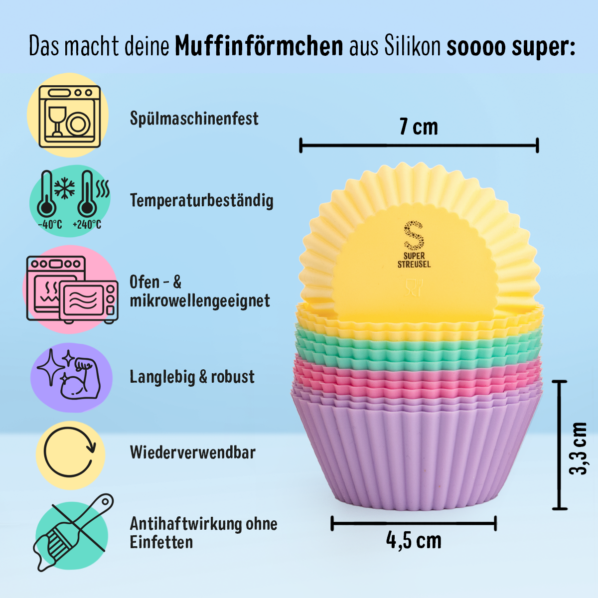 super-streusel-muffin-und-cupcakef-rmchen-silikon-12er-bunt image 3
