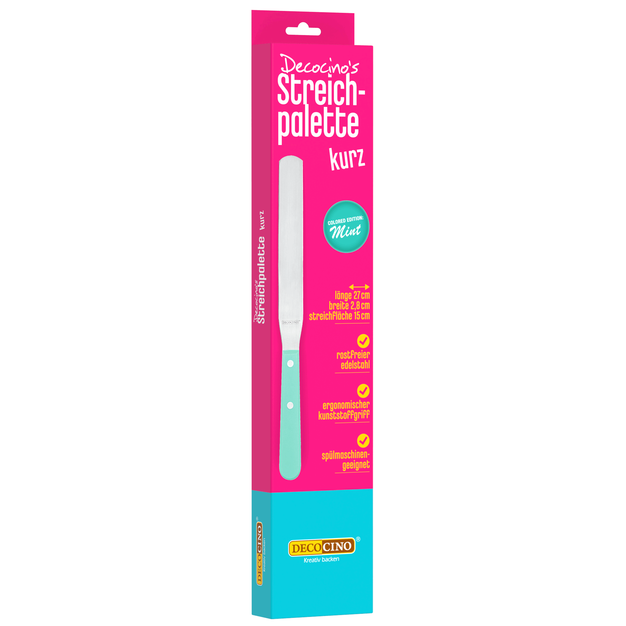 decocino-streichpalette-kurz-mintgr-n-torten-werkzeug image 1