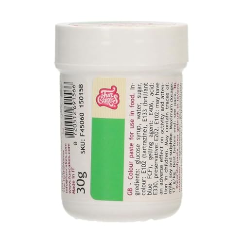 funcakes-food-colour-paste-lebensmittelfarbpaste-green-30-g image 3