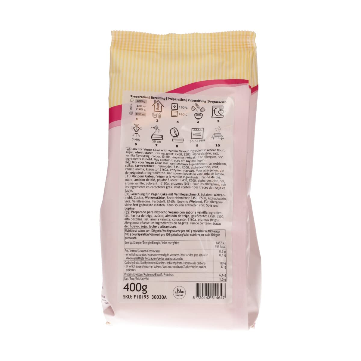 funcakes-mix-f-r-vegan-cake-backmischung-vanille-400-g image 2