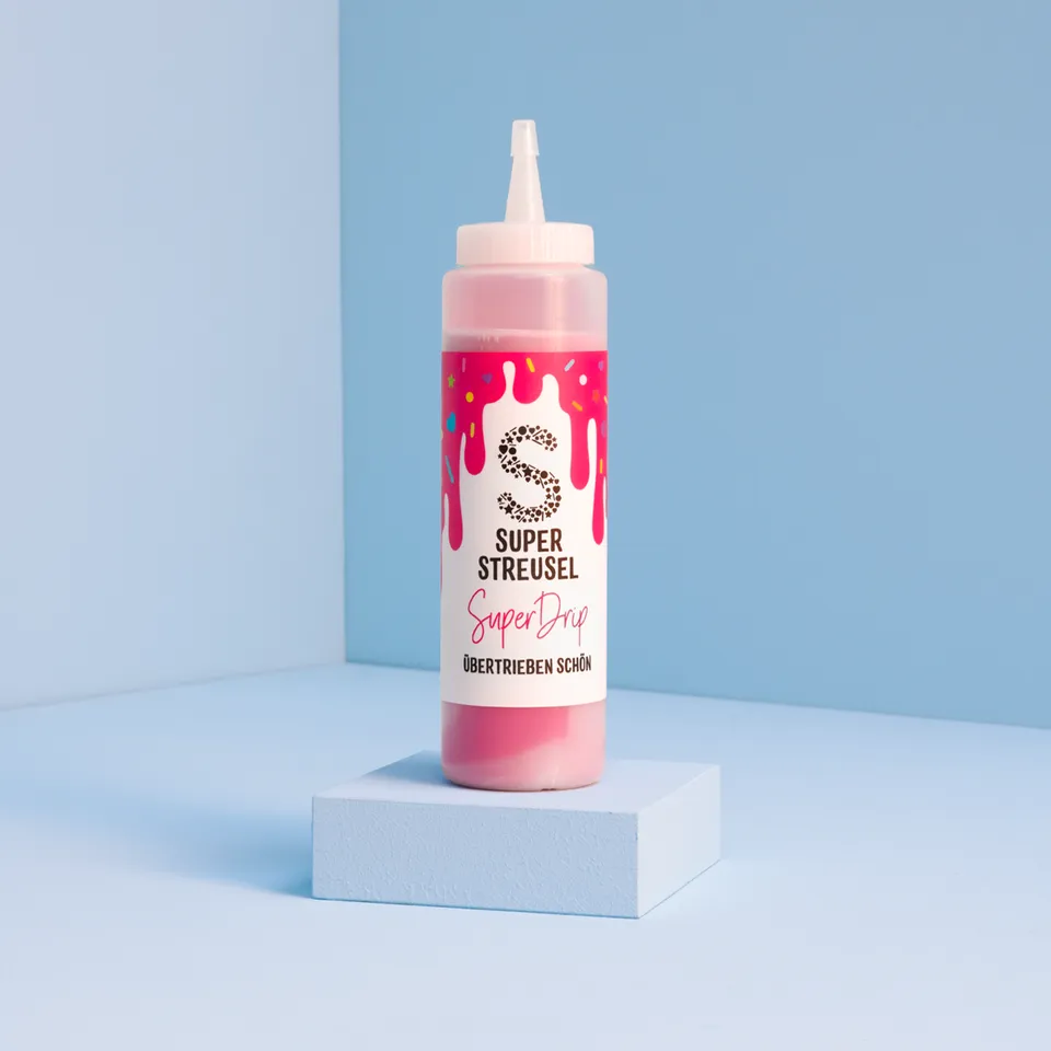 super-streusel-superdrip-pink-kuchenglasur-in-der-flasche-mit-vanille-schoko-ges image 1