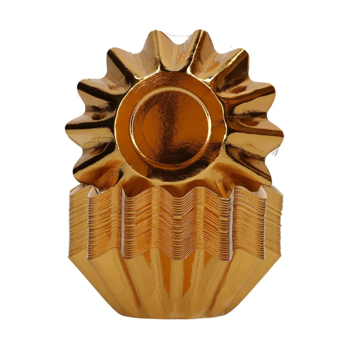 funcakes-bloom-baking-cups-metallic-gold-backf-rmchen-48-st-ck image 2