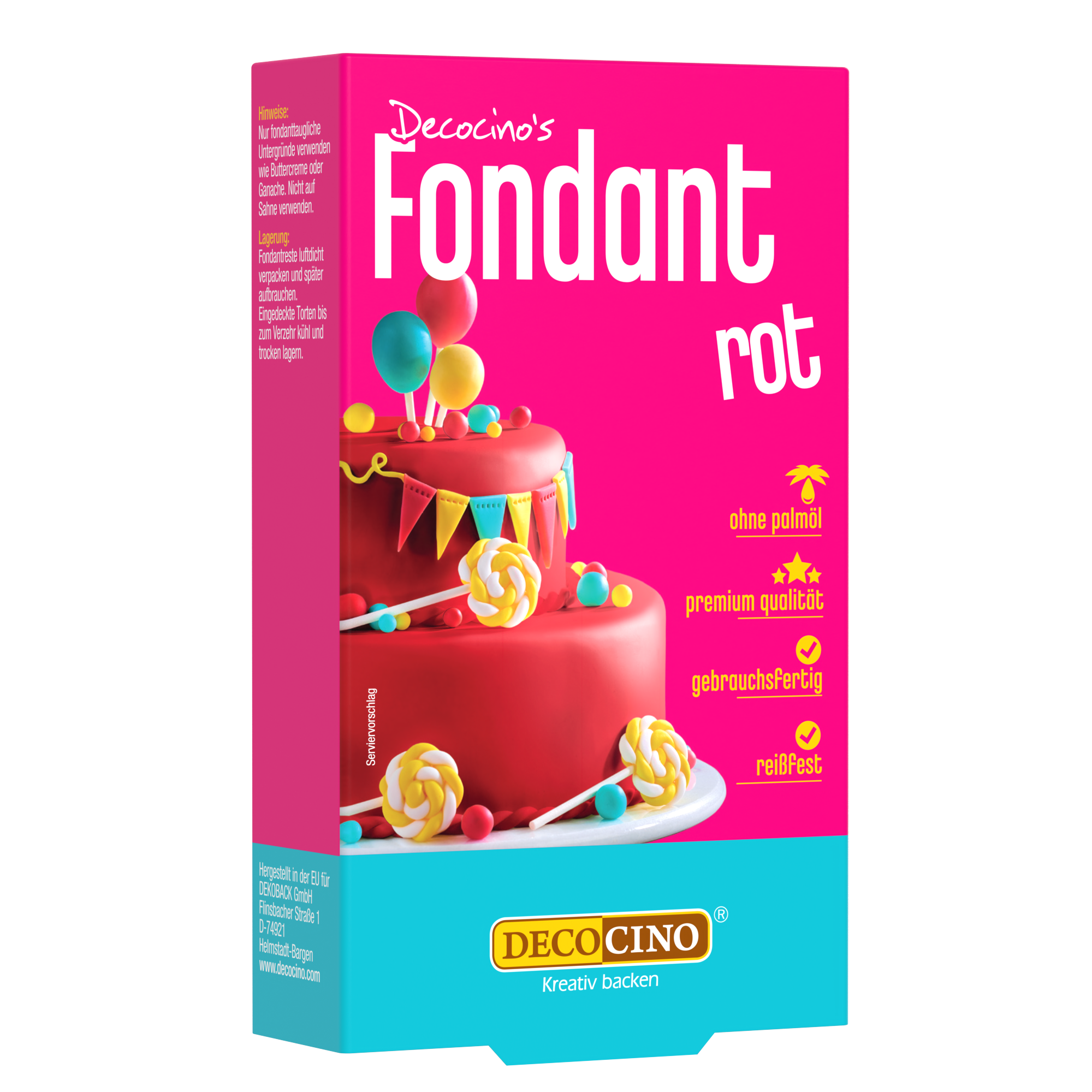decocino-fondant-rot-250g-rollfondant image 1
