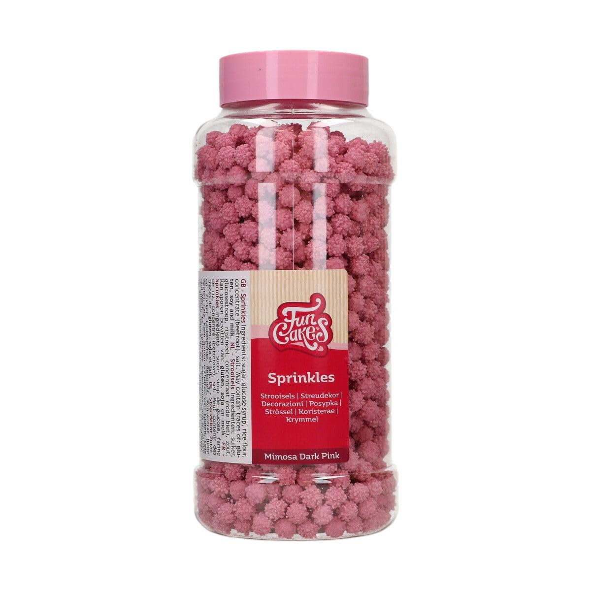 funcakes-mimosa-zuckerstreusel-pink-500-g image 3