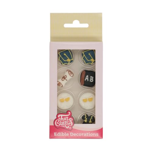 funcakes-sugar-decorations-zuckerfiguren-graduation-8-st-ck image 3