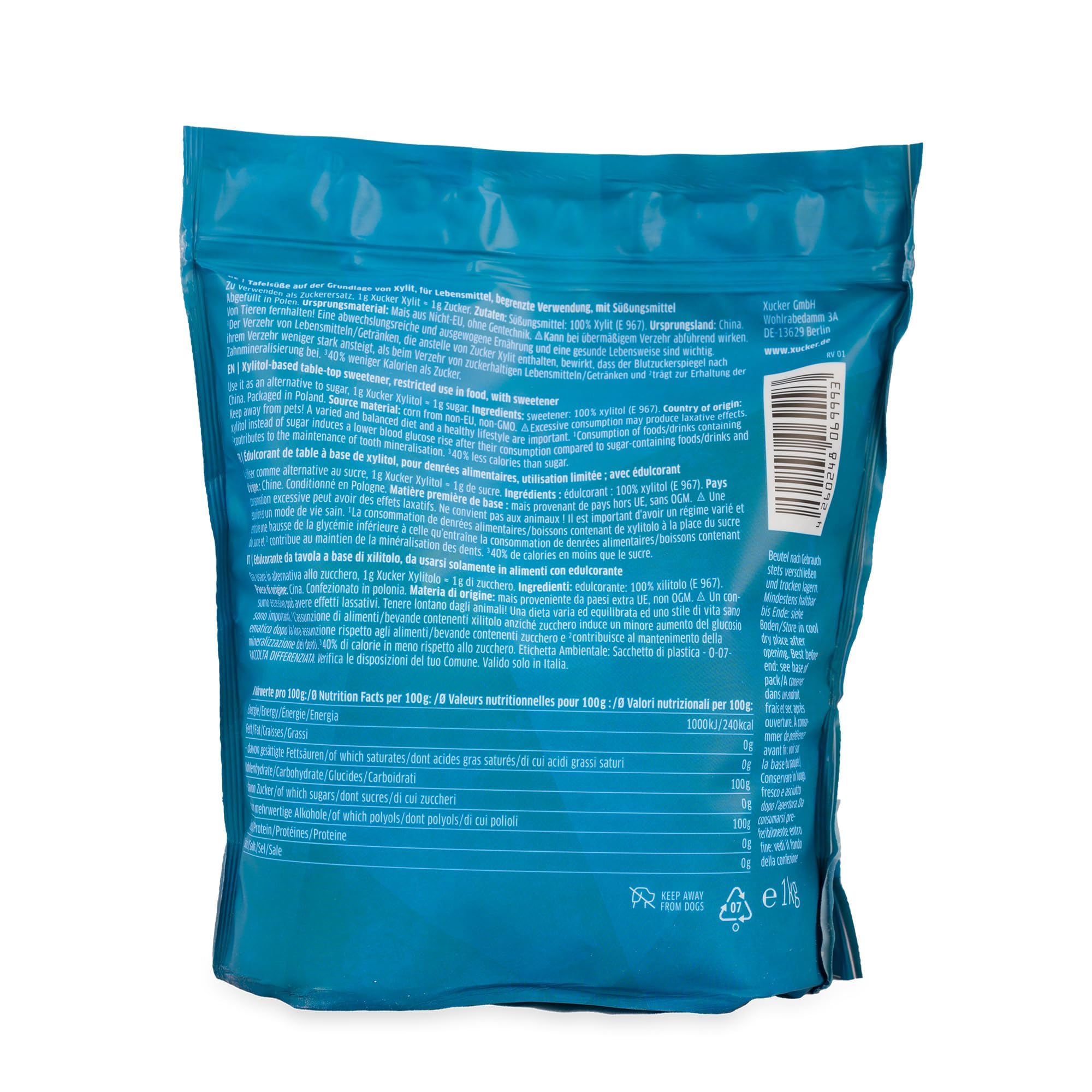 xucker-basic-xylit-birkenzucker-zuckerersatz-4-kg-nachf-llbeutel image 3