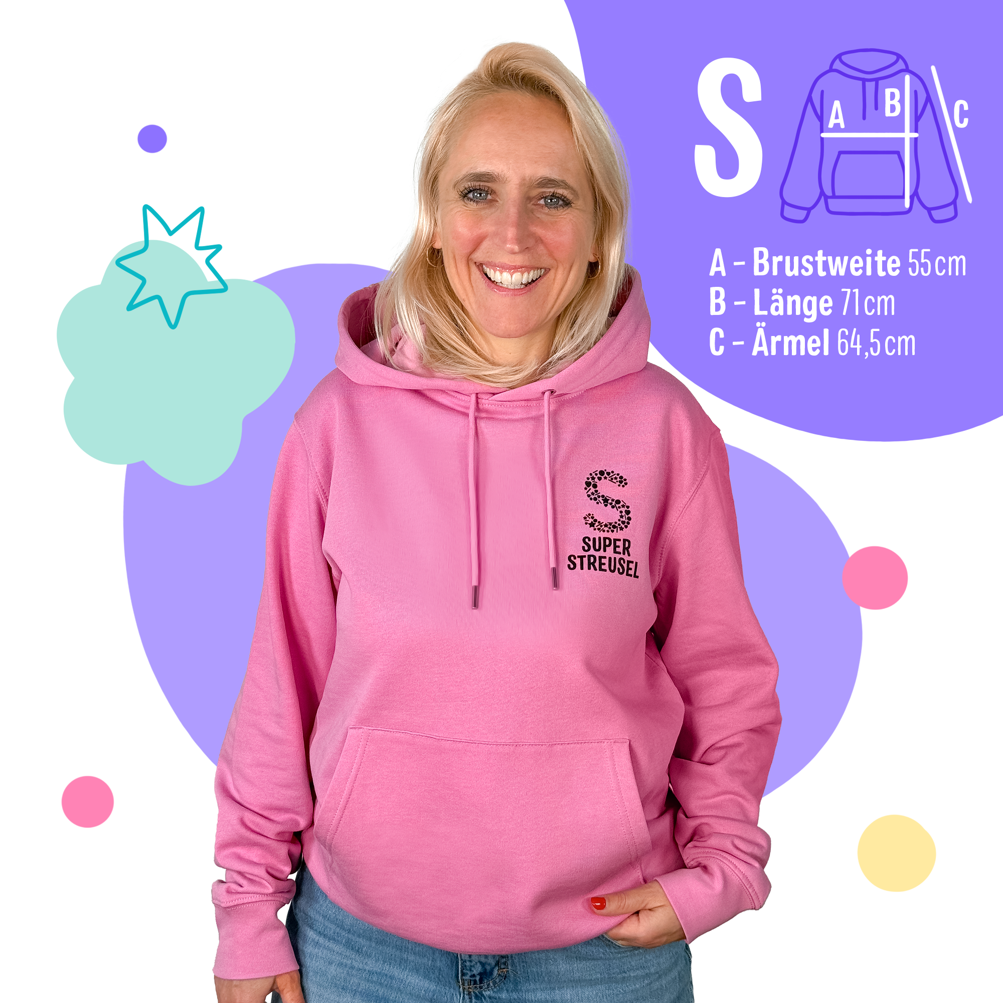 super-streusel-superhoodie-hoodie-pink image 2