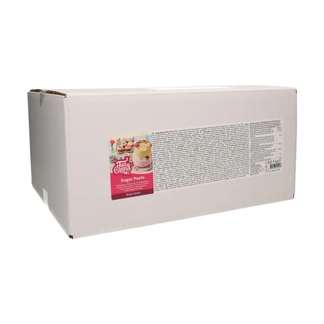 funcakes-sugar-paste-rollfondant-bright-white-12-5-kg image 1