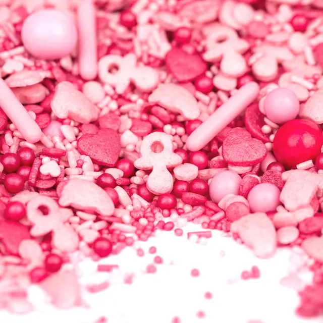 super-streusel-gutschigutschigu-streuselmix-rosa-baby-m-dchen-mix image 1