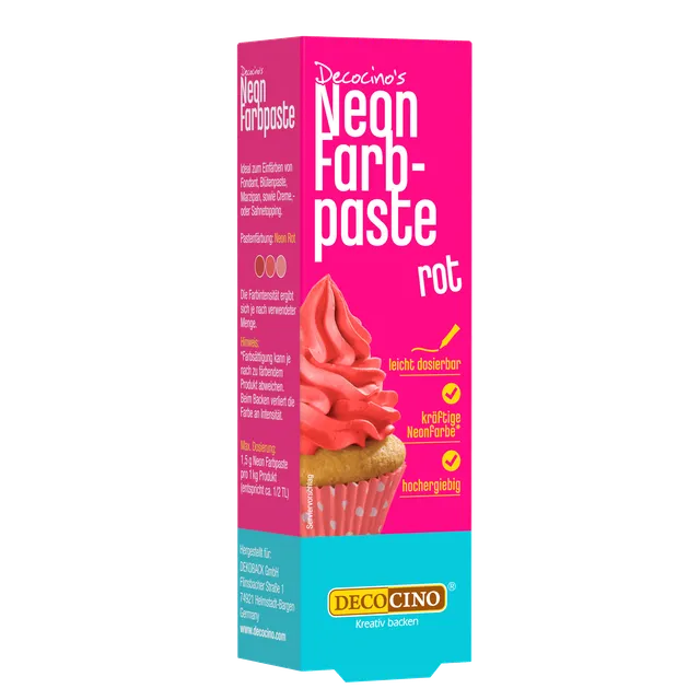 decocino-neon-farbpaste-rot-25g-lebensmittelfarbe-f-r-red-velvet image 1