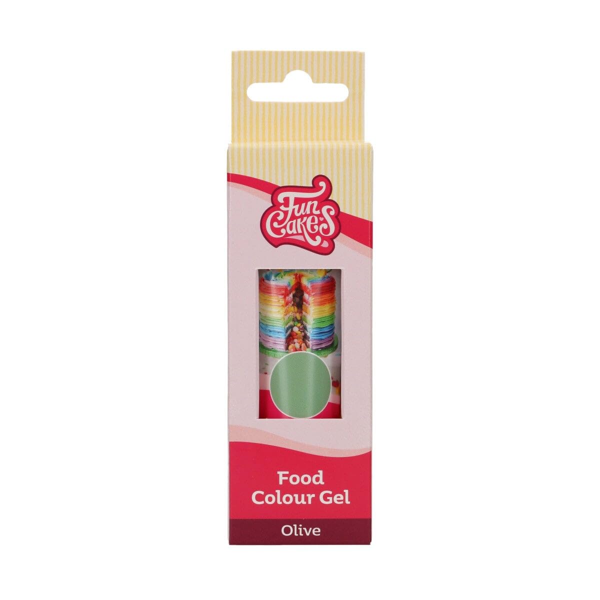 funcakes-food-colour-gel-lebensmittelfarbe-olive-30-g image 7