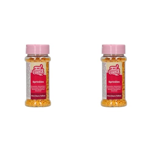 funcakes-sprinkles-zuckerstreusel-mini-stars-yellow-60g image 6