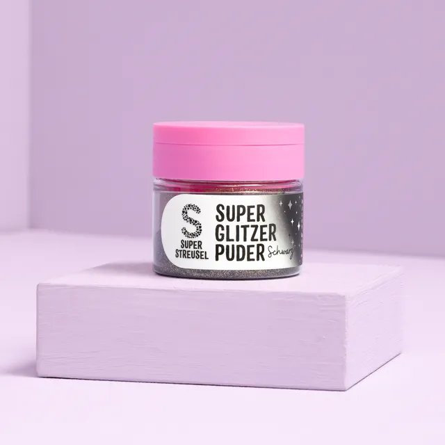 super-streusel-superglitzerpuder-schwarz-essbares-glitzerpuder-vegan image 1