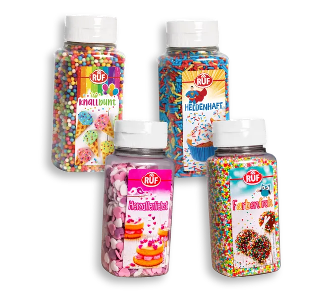 ruf-dekor-streusel-set-4-teilig-kuchen-streudekor image 1