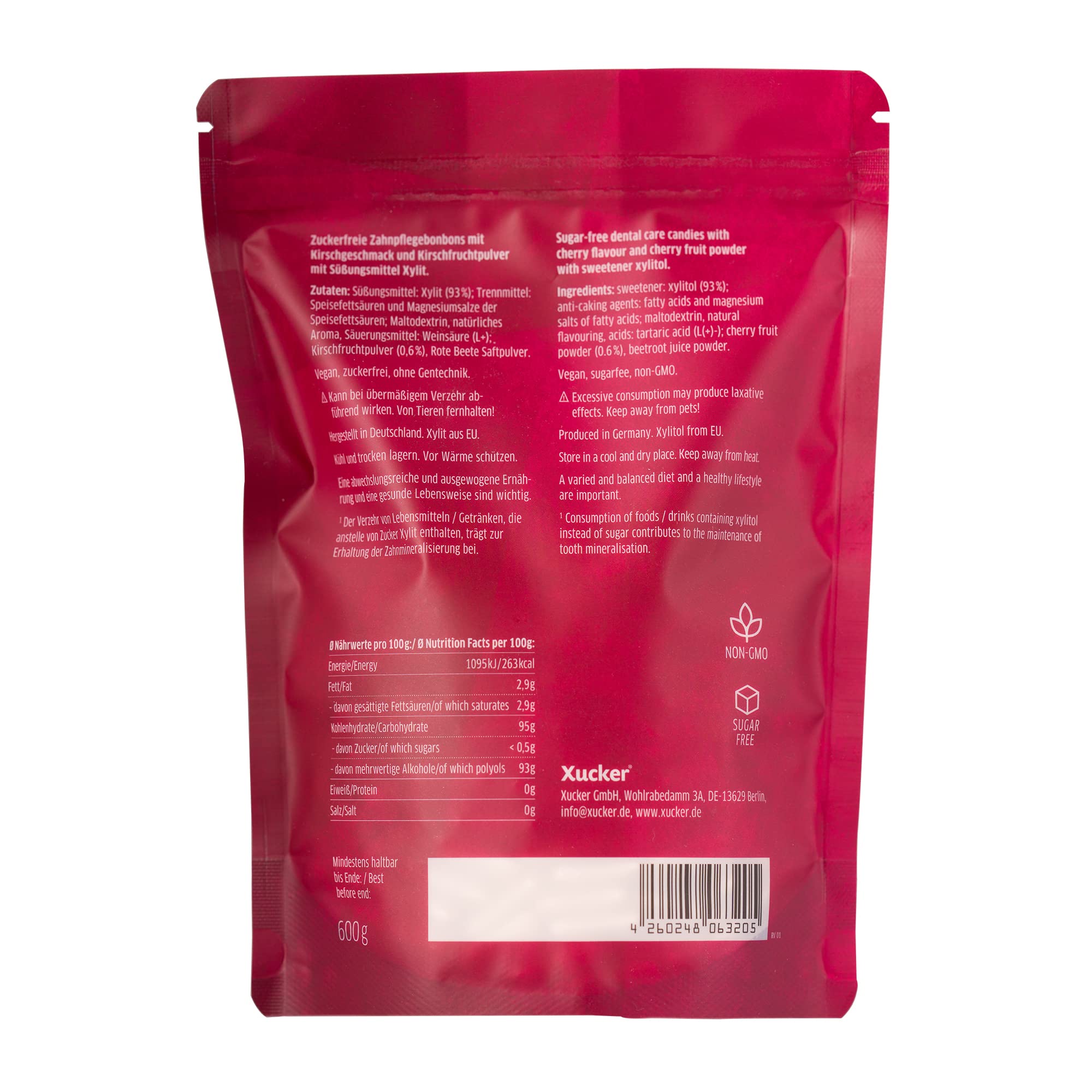 xucker-xylit-bonbons-kirsche-zuckerfrei-600g image 3