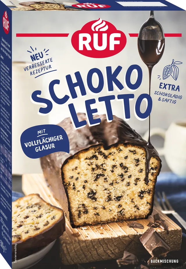 ruf-schokoletto-kuchen-r-hrkuchen-mit-schokoflocken-und-glasur image 1