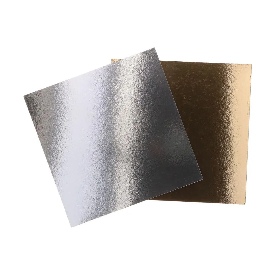 funcakes-cake-card-square-tortenunterlage-30-cm-3-st-ck-gold-silber image 1