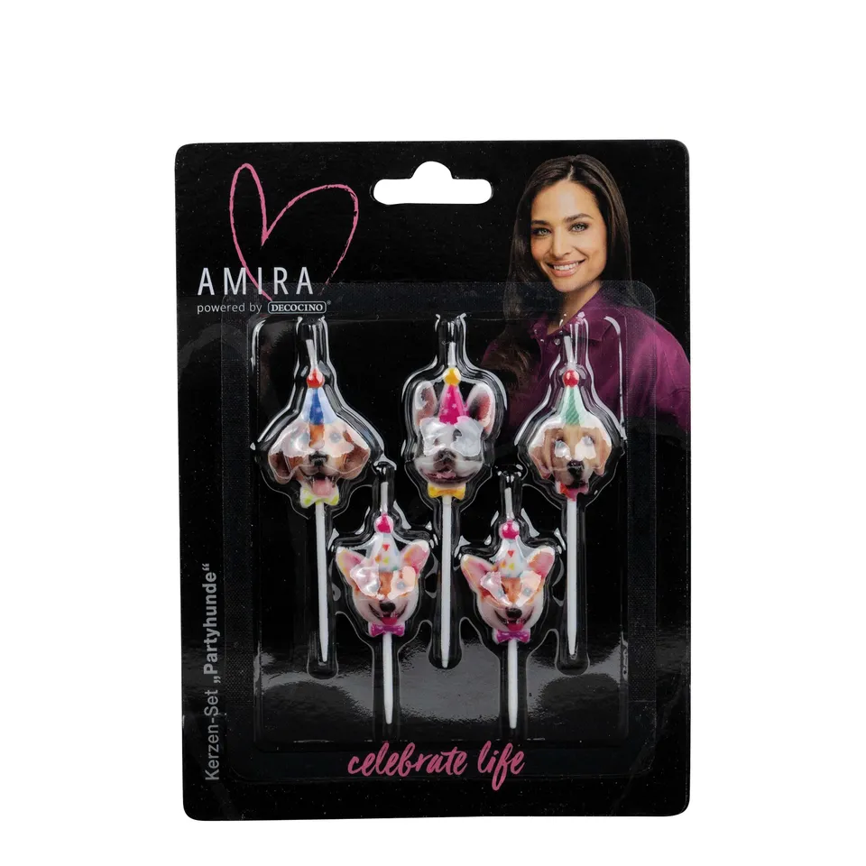 decocino-kerzen-set-partyhunde-5-tlg-by-amira image 1