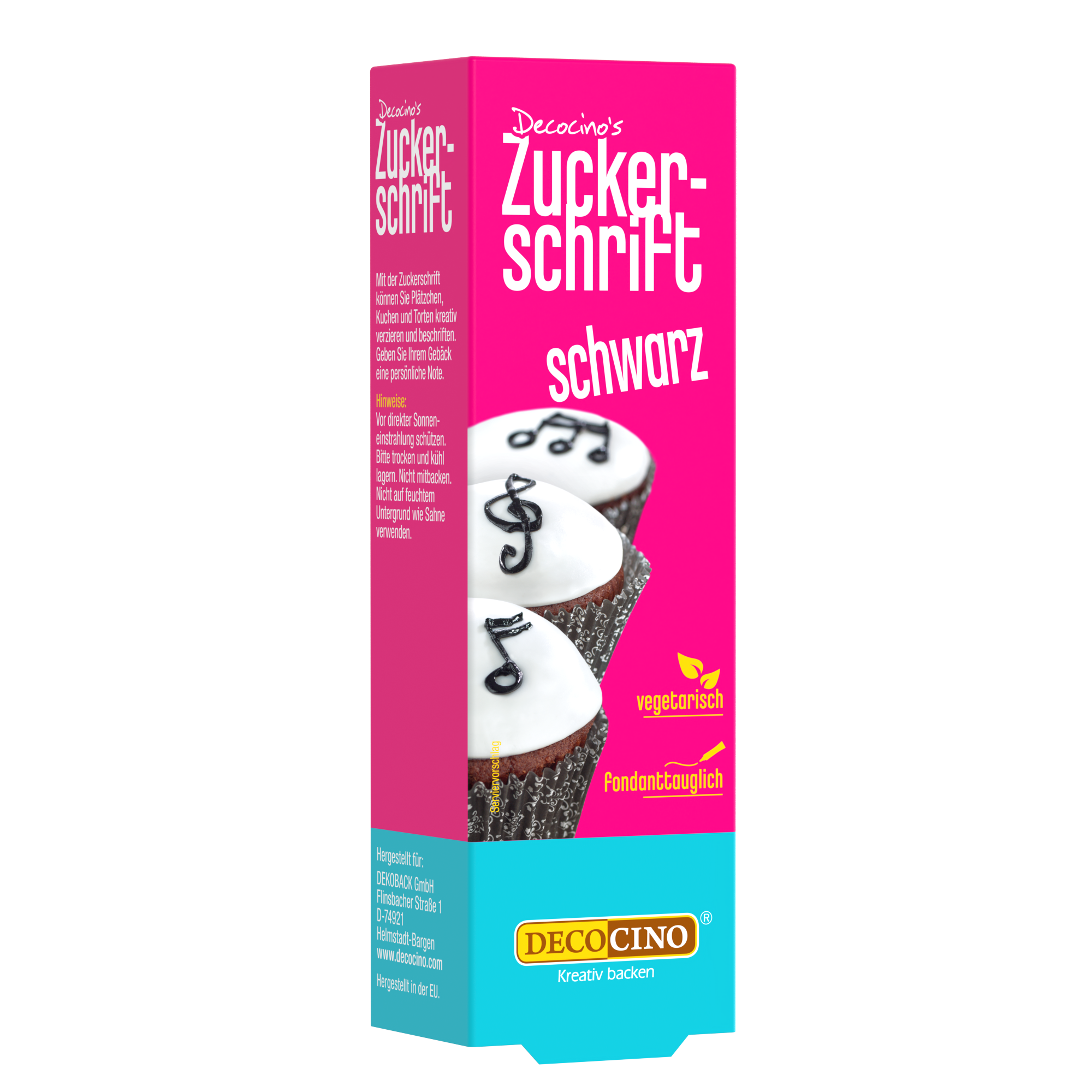 decocino-zuckerschrift-schwarz-18g-dekoriertube image 1