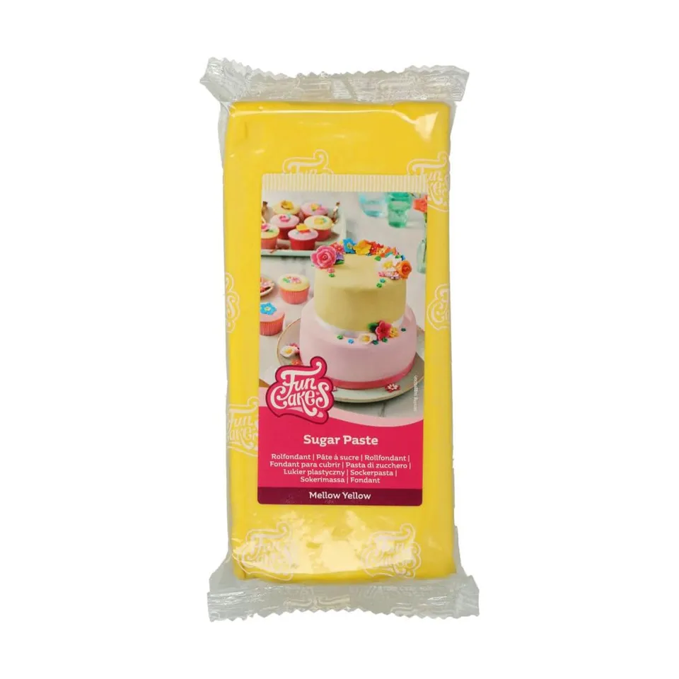 funcakes-rollfondant-mellow-yellow-1-kg image 1