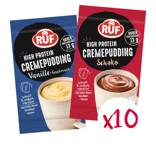 ruf-high-protein-pudding-probier-set-schoko-vanille-10-st-ck image 1