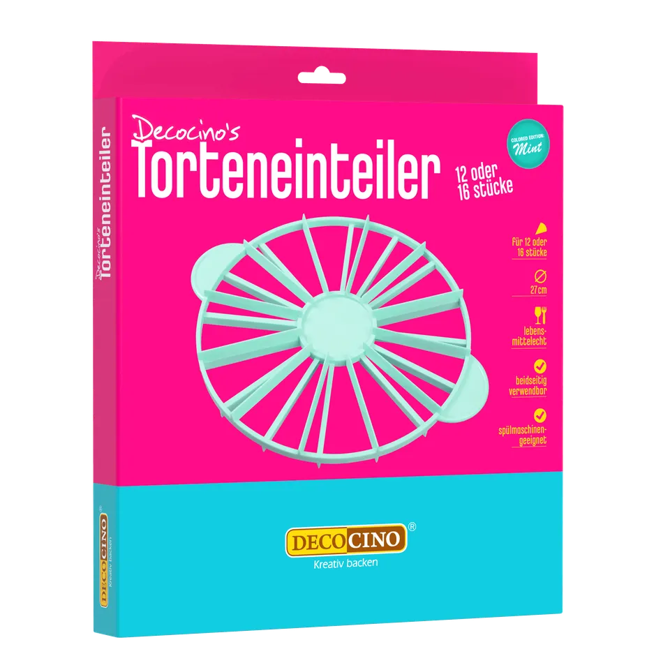 decocino-torteneinteiler-mintgr-n-27-cm-f-r-12-und-16-st-cke image 1
