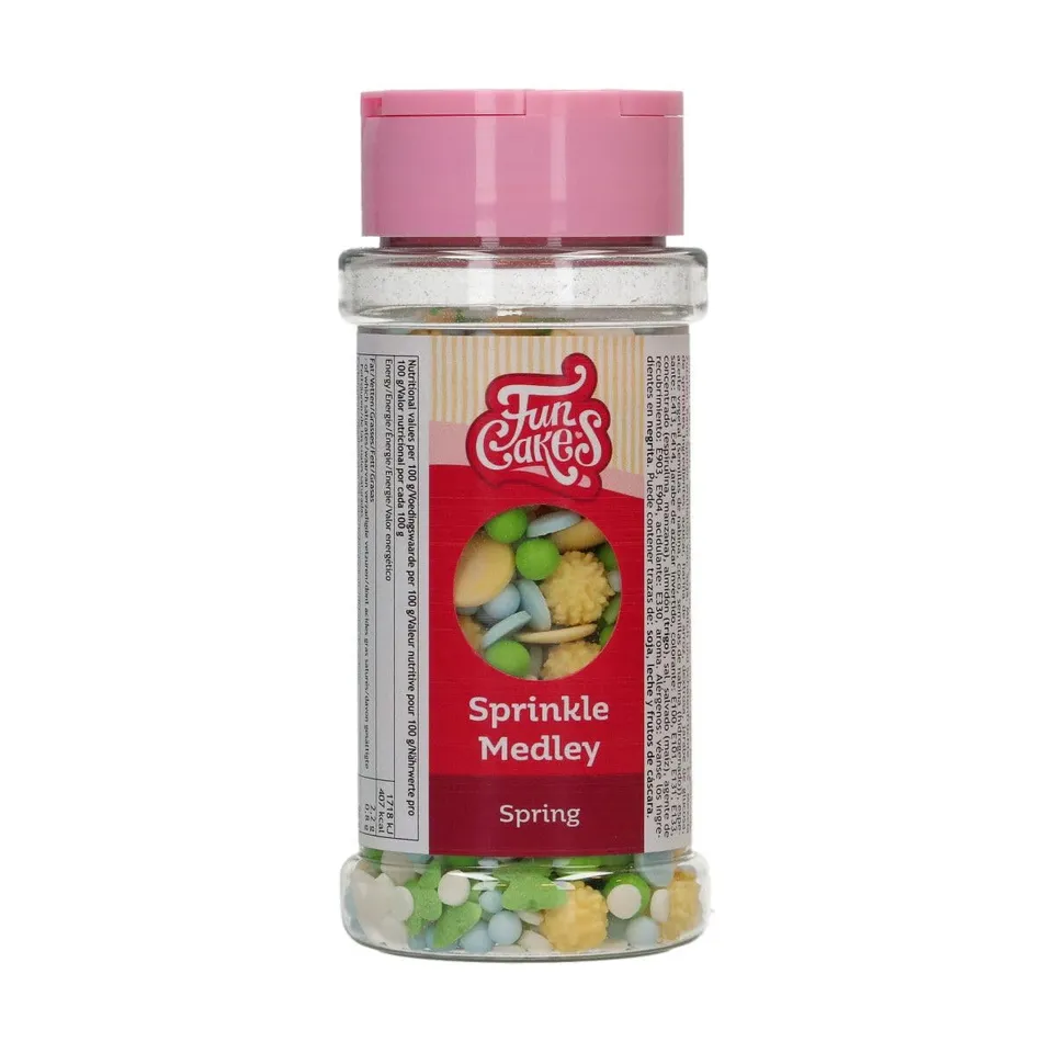 funcakes-sprinkle-medley-spring-zuckerstreusel-50-g image 1