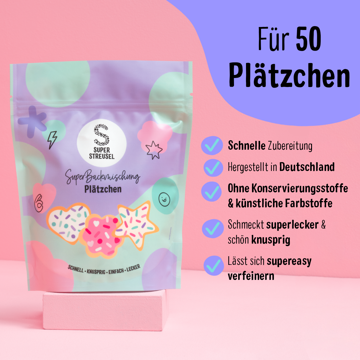 super-streusel-superbackmischung-pl-tzchen-m-rbeteig-f-r-ca-50-st-ck image 3