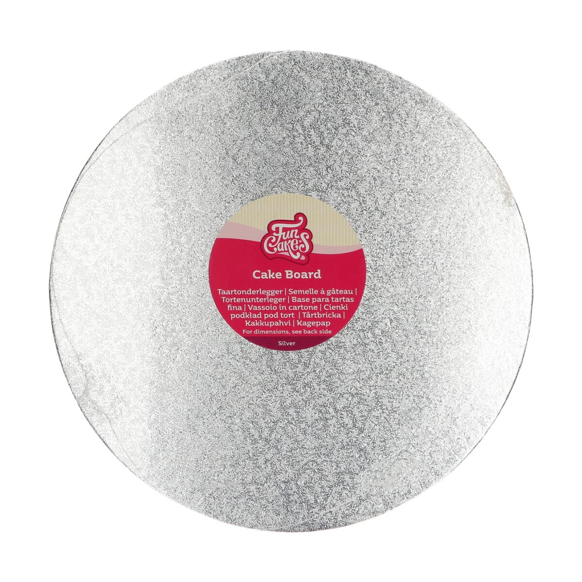 funcakes-cake-board-round-tortenunterlage-silber-22-5-cm-1-st-ck image 6