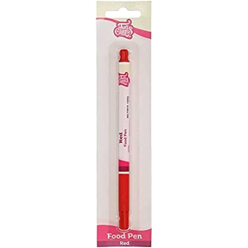 funcakes-food-pen-rot-lebensmittelfarbe-stift-mit-flexibler-spitze image 1