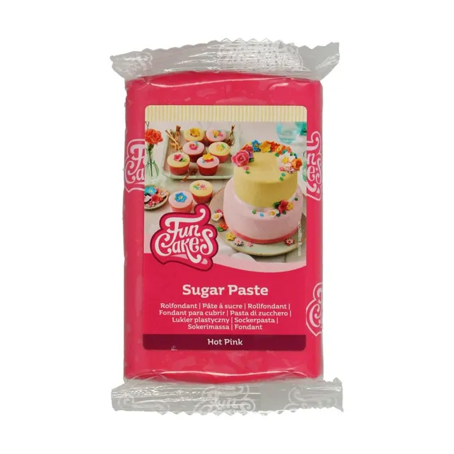 funcakes-rollfondant-hot-pink-250-g-zuckerpaste-zum-eindecken-und-modellieren image 1