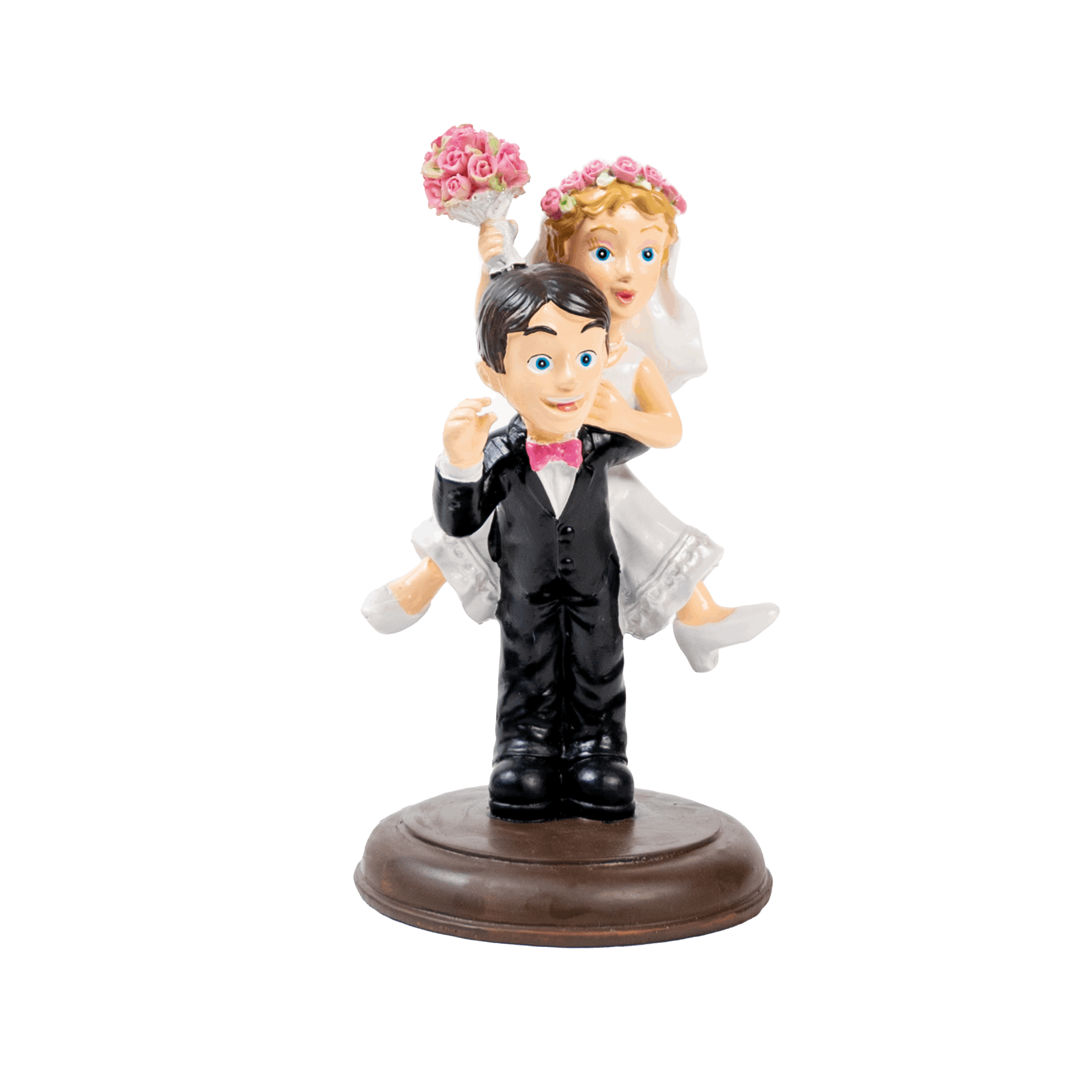decocino-tortenfigur-brautpaar-mit-liebe-getragen-15cm-hochzeitstorten-topper image 1