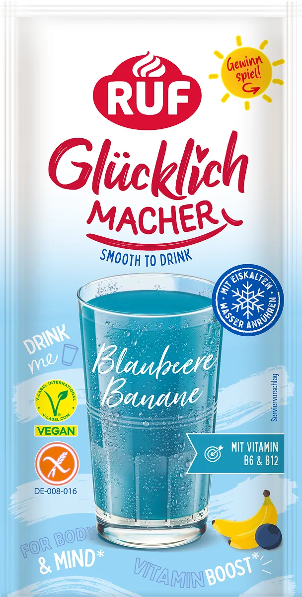 ruf-gl-cklichmacher-smooth-to-drink-blaubeere-banane-getr-nkepulver image 1